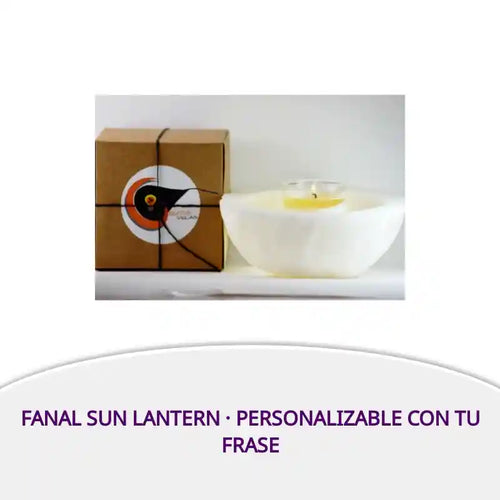 Fanal SUN LANTERN &middot; Personalizable con tu frase by@Outfy