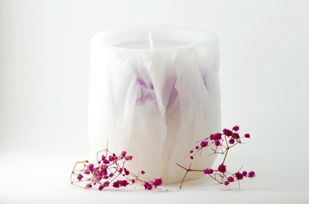 Vela artesanal TRANSLUCENT natural y sin humo de Creative Velas – foto 1