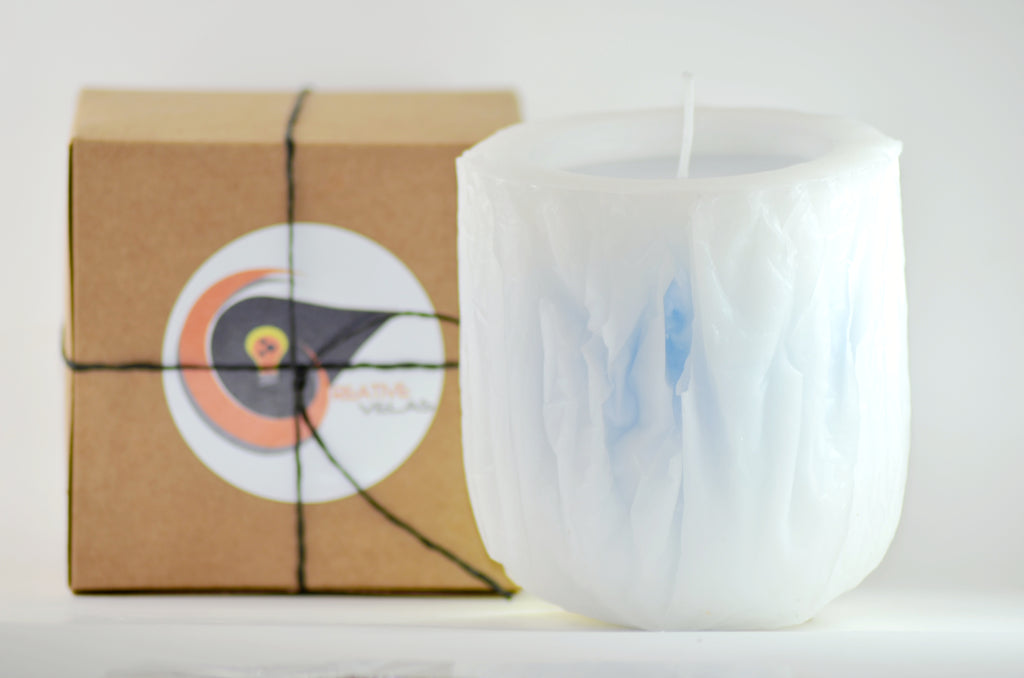 Vela artesanal TRANSLUCENT natural y sin humo de Creative Velas – foto 2